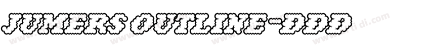 jumers outline字体转换